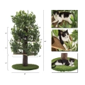 Cat Trees with Leaves