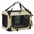 3-Door Folding Soft Dog Crate