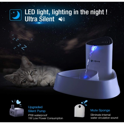 Ultra Quiet Automatic Pet Water Fountain