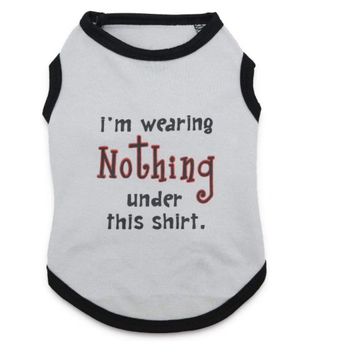 Pet Clothes Dog Funny Tshirts
