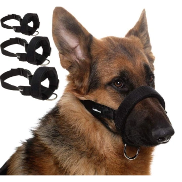 Adjustable Soft Dog Muzzle