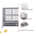 Large Dogs Cage with Lockable Wheels