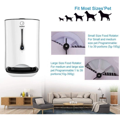 Wi-Fi Enabled Smart Pet Feeder