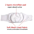 4 Pack Washable Belly Bands for Male Dogs