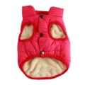 2 Layers Fleece Lined Warm Dog Jacket