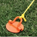 Folding Ring Spiral Ground Stake