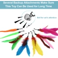 Interactive Cat Feather Wand
