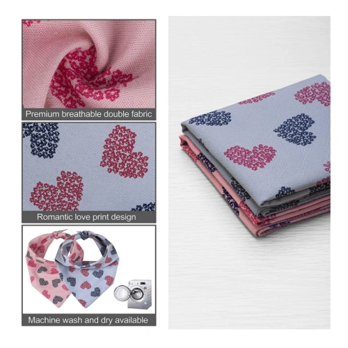 2 Pack Washable Dog Bandana