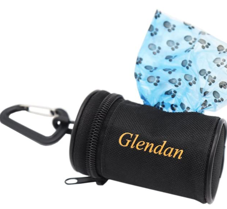 Dog Poop Bag Holder Leash Attachment