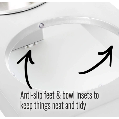 Stainless Steel Raised Pet Bowls