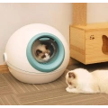 Fully Enclosed Cat Toilet Integrated