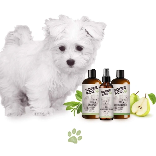 Natural Dog Puppy Deodorizing Grooming Spray