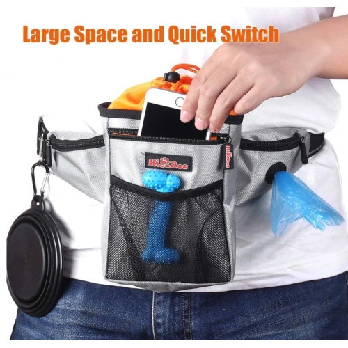 5 Pockets Dog Treat Training Pouch