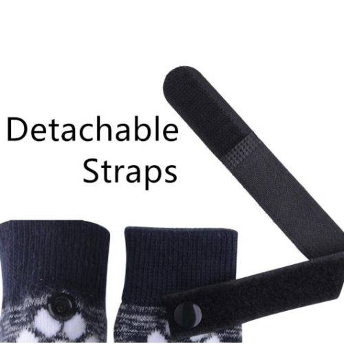 Anti Slip Dog Printed Socks