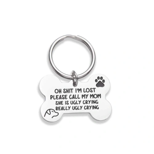 Bone Engraved Dog ID Tags