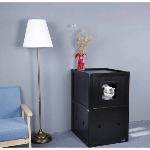 Double-Decker Pet House Litter Box