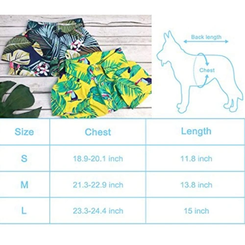 Dog Hawaiian T-Shirt Apparel