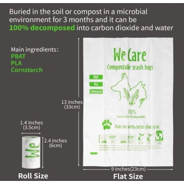 180 Counts Leak-Proof Poop Bags for Pet Dog