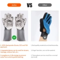 Pet Bathing Scrubber Gloves