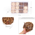 Puppy Weave Rattan Interactive Ball Toys