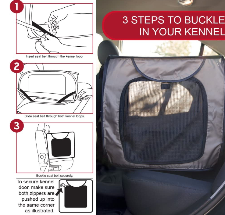 Dog Car Seat Kennel