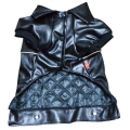 Dog Winter Coat Pu Leather