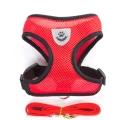 Breathable Reflective Dog Harness with Leashes
