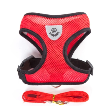 Breathable Reflective Dog Harness with Leashes