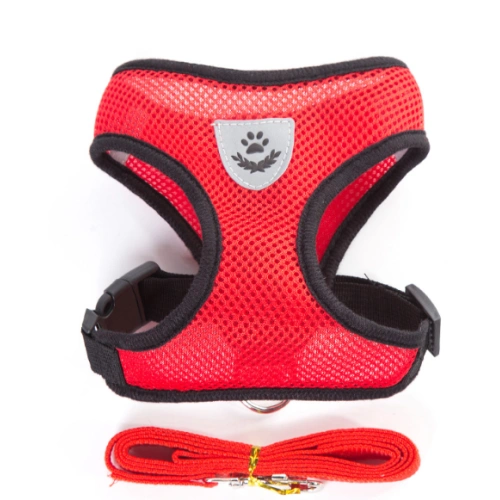 Breathable Reflective Dog Harness with Leashes