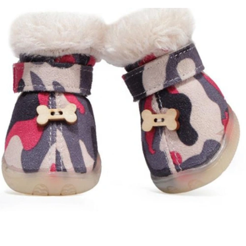 Winter Warm Skidproof Sneakers Paw Protectors