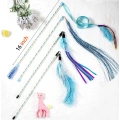 Interactive Kitten Cat Wand Toy