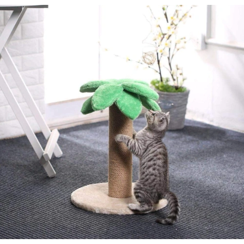 Small Cat Scratching Posts Kitty Coconut Tree