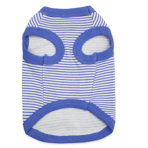 Dog Pet Striped Clothes