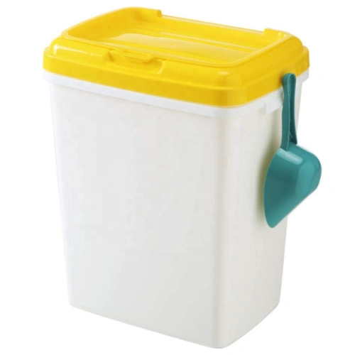 Plastic Pet Dog Food Storage Bin