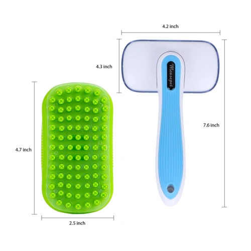 Professional Dog Grooming Brush Set