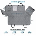 Dog Back Seat Cover for Cars