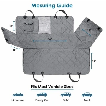 Dog Back Seat Cover for Cars