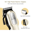 Dog Clippers with 12V High Power
