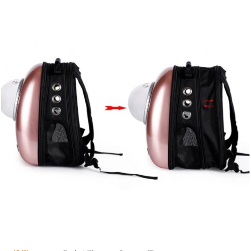 Expandable Bubble Cat Carrier Backpack Space