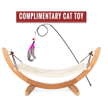Large Soft Plush Cat Hammock