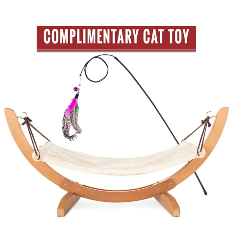 Large Soft Plush Cat Hammock