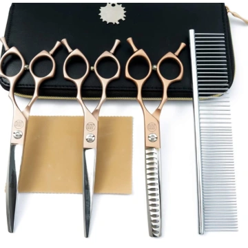 Professional Pet Grooming Scissors Set