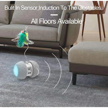 Robotic Cat Feather Toy