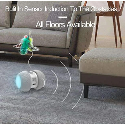 Robotic Cat Feather Toy