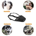 Mesh Dog Muzzle with Overhead Strap