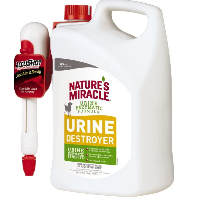 Urine Destroyer with Accushot Sprayer for Dogs