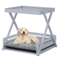 Pet Dog Bed Frame with Removable Cushion