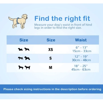 Disposable Dog Diapers for Male Dogs