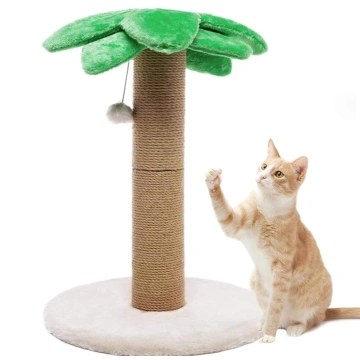 Small Cat Scratching Posts Kitty Coconut Tree