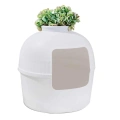 Semi-Closed Cat Toilet Box